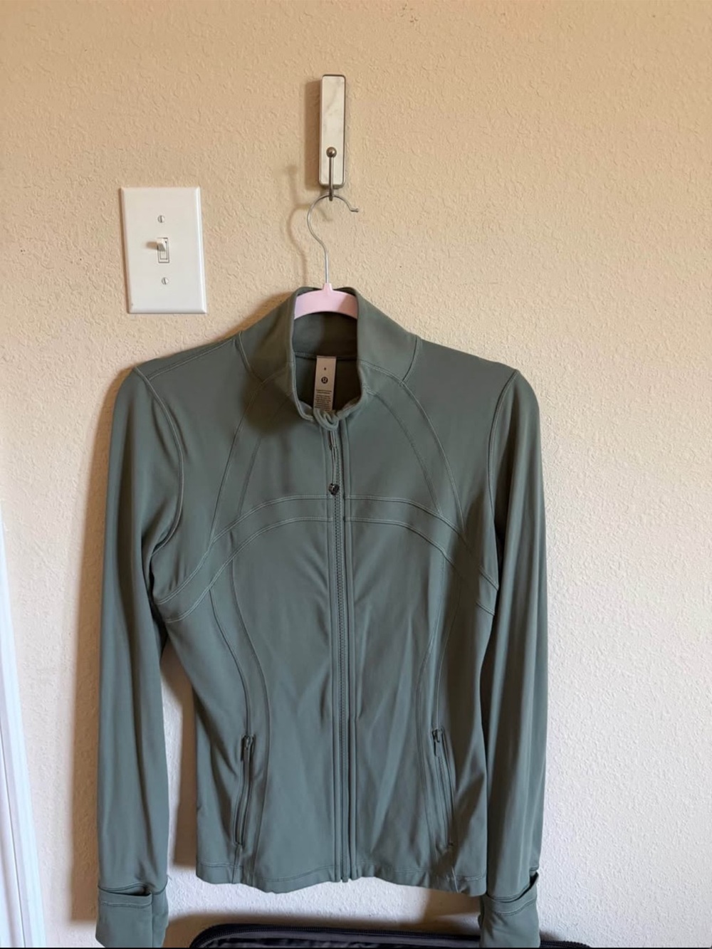 lululemon athletica Olive Green Full-Zip Utility Jacket